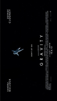 Gravity movie poster (2013) tote bag