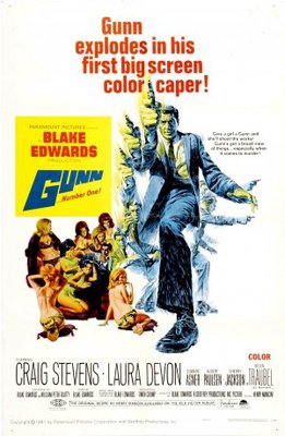 Gunn movie poster (1967) poster