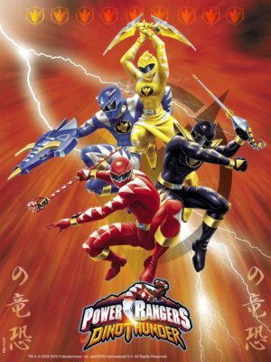 Power Rangers DinoThunder movie poster (2004) Tank Top