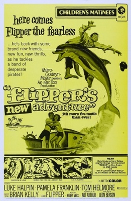Flipper's New Adventure movie poster (1964) hoodie