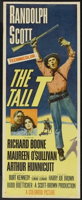 The Tall T movie poster (1957) tote bag