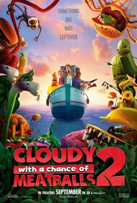 Cloudy with a Chance of Meatballs 2 movie poster (2013) mug