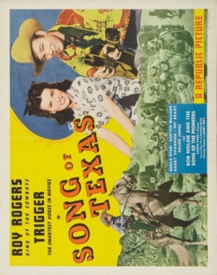 Song of Texas movie poster (1943) poster