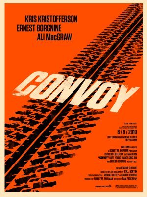 Convoy movie poster (1978) mouse pad