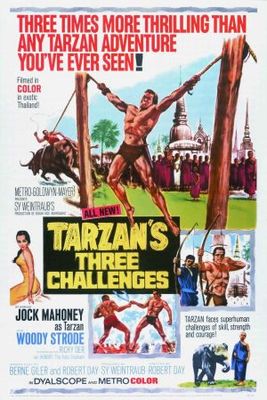 Tarzan's Three Challenges movie poster (1963) Poster MOV_3ec92bc6
