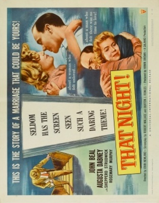 That Night! movie poster (1957) calendar