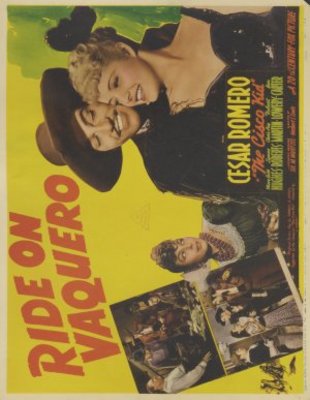 Ride on Vaquero movie poster (1941) Poster MOV_3f22fcea