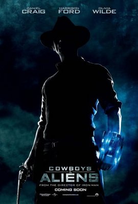 Cowboys & Aliens movie poster (2011) Longsleeve T-shirt