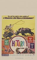 Hatari! movie poster (1962) Poster MOV_3f3c593f