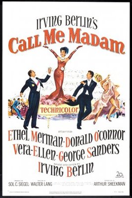 Call Me Madam movie poster (1953) hoodie