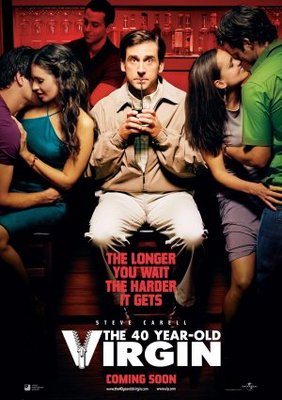 The 40 Year Old Virgin movie poster (2005) tote bag