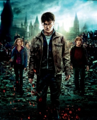 Harry Potter and the Deathly Hallows: Part II movie poster (2011) Sweatshirt
