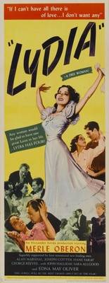 Lydia movie poster (1941) tote bag