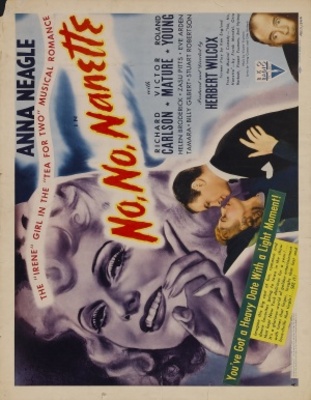 No, No, Nanette movie poster (1940) tote bag