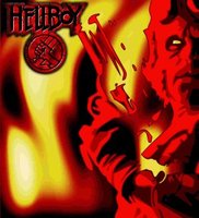 Hellboy movie poster (2004) Longsleeve T-shirt #666356