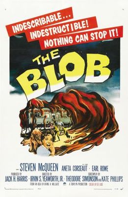 The Blob movie poster (1958) calendar