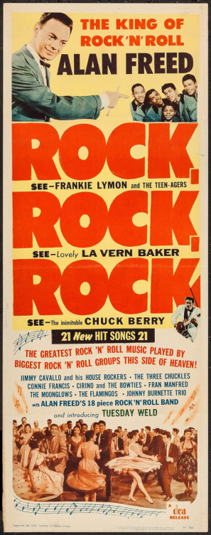 Rock Rock Rock! movie poster (1956) mouse pad