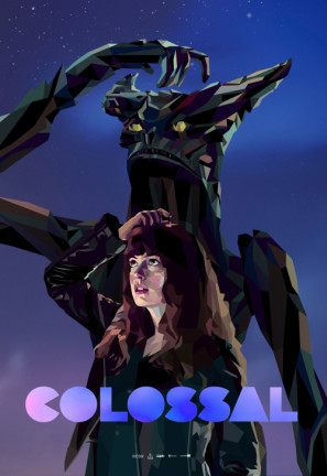 Colossal movie poster (2017) mouse pad