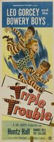 Triple Trouble movie poster (1950) Sweatshirt #691039
