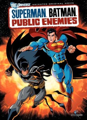 Superman/Batman: Public Enemies movie poster (2009) hoodie