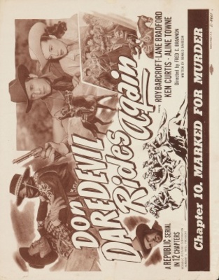 Don Daredevil Rides Again movie poster (1951) poster