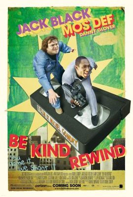 Be Kind Rewind movie poster (2008) Longsleeve T-shirt
