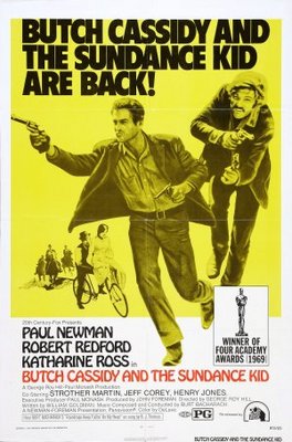 Butch Cassidy and the Sundance Kid movie poster (1969) calendar