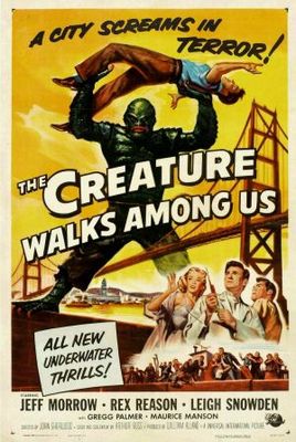 The Creature Walks Among Us movie poster (1956) hoodie