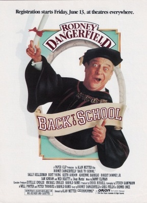 Back to School movie poster (1986) hoodie