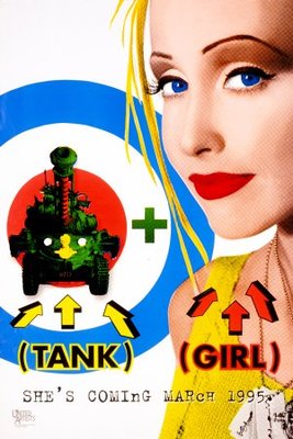 Tank Girl movie poster (1995) Longsleeve T-shirt