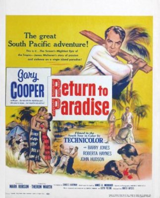 Return to Paradise movie poster (1953) calendar