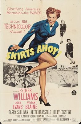 Skirts Ahoy! movie poster (1952) Longsleeve T-shirt