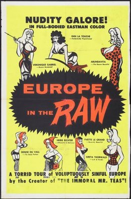 Europe in the Raw movie poster (1963) mug