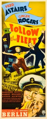 Follow the Fleet movie poster (1936) tote bag