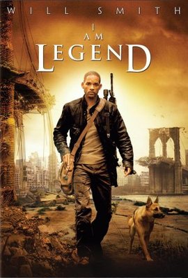 I Am Legend movie poster (2007) Mouse Pad MOV_40fe0c7a