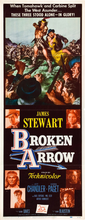 Broken Arrow movie poster (1950) Longsleeve T-shirt