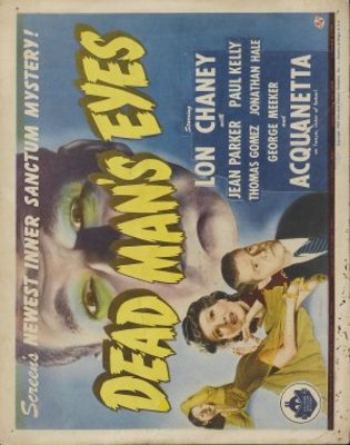 Dead Man's Eyes movie poster (1944) poster