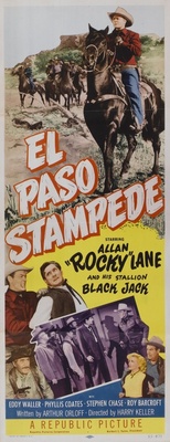 El Paso Stampede movie poster (1953) poster