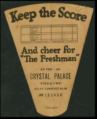 The Freshman movie poster (1925) tote bag
