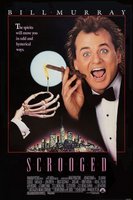 Scrooged movie poster (1988) hoodie #694445