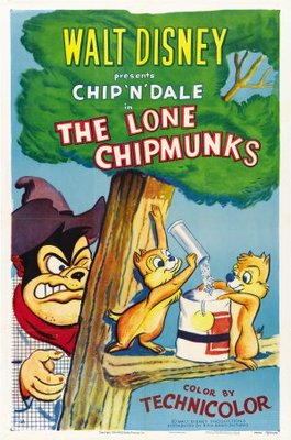 The Lone Chipmunks movie poster (1954) Mouse Pad MOV_418ab671