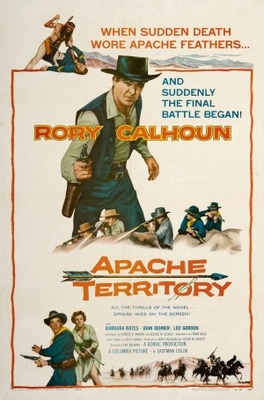 Apache Territory movie poster (1958) mug
