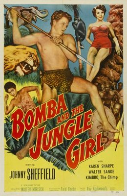 Bomba and the Jungle Girl movie poster (1952) tote bag