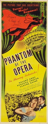 Phantom of the Opera movie poster (1943) mouse pad
