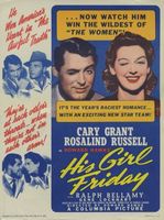 His Girl Friday movie poster (1940) Poster MOV_41f176b7