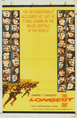 The Longest Day movie poster (1962) calendar