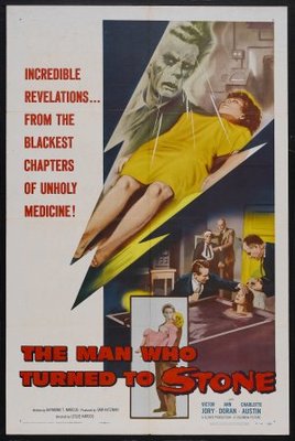 The Man Who Turned to Stone movie poster (1957) mug