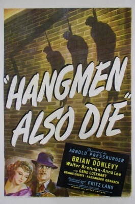 Hangmen Also Die! movie poster (1943) Poster MOV_425d628f