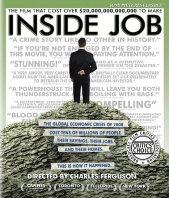Inside Job movie poster (2010) Sweatshirt