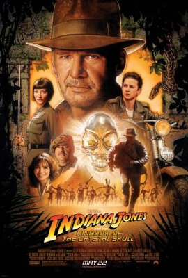 Indiana Jones and the Kingdom of the Crystal Skull movie poster (2008) Longsleeve T-shirt